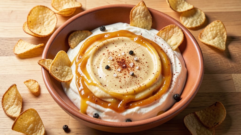 Baked Potato Chip Dip Recipe: Smoky Paprika and Cheese Velvety Bliss