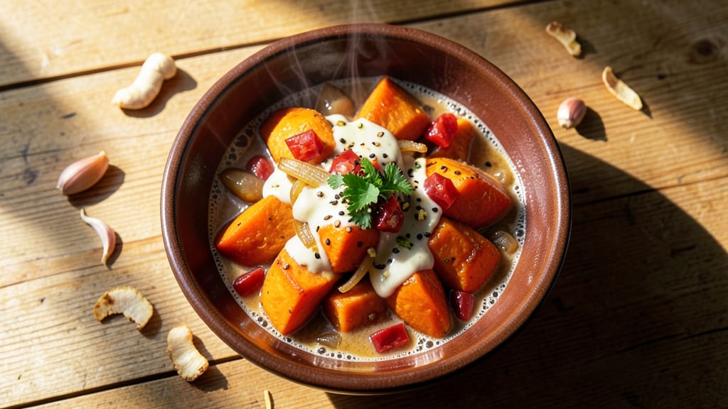 African Sweet Potato Stew Recipe: Spiced Tomato-Coconut Depth in One Pot