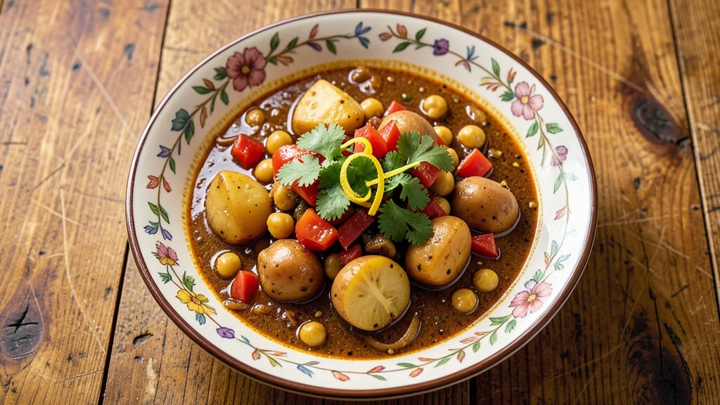 Beans Potato Indian Curry Recipe: Spiced Legume and Root Harmony in One Pot