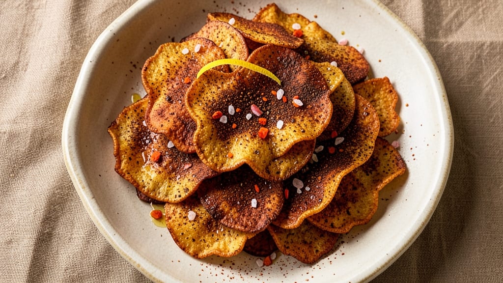 Sweet Potato Kettle Chips Recipe: Air-Crisped With Smoky Paprika Heat