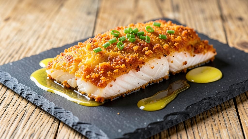 Sweet Potato Crusted Fish Recipe: Crunchy Coating Hides Flaky, Buttery Fish