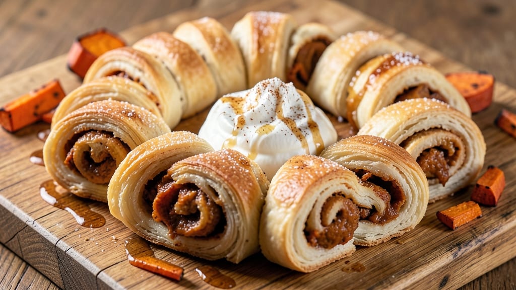 Sweet Potato Crescent Bites Recipe With Crescent Rolls: Buttery Crunch Meets Sweet Spice Harmony