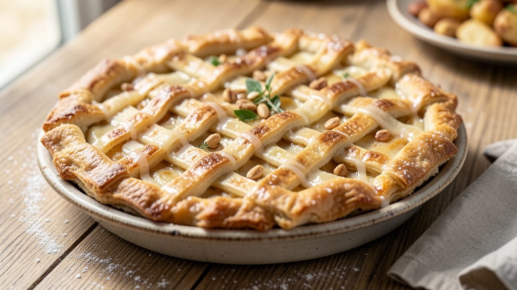Vegan Potato Pie Recipe: Flaky Crust and Creamy Coconut Filling