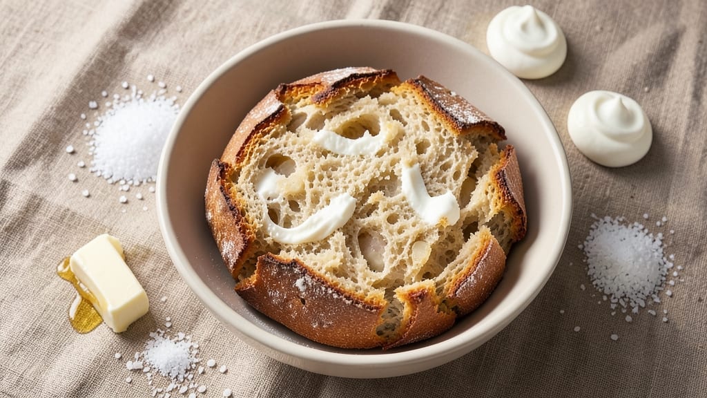 Baked Potato Bread Recipe: Flaky Crust With Herbed Cheese Twist