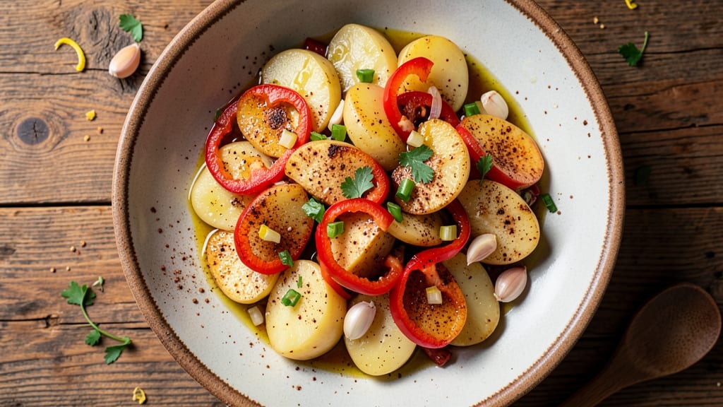 Basque Potato Salad Recipe: Smoky Paprika and Garlic Infusion