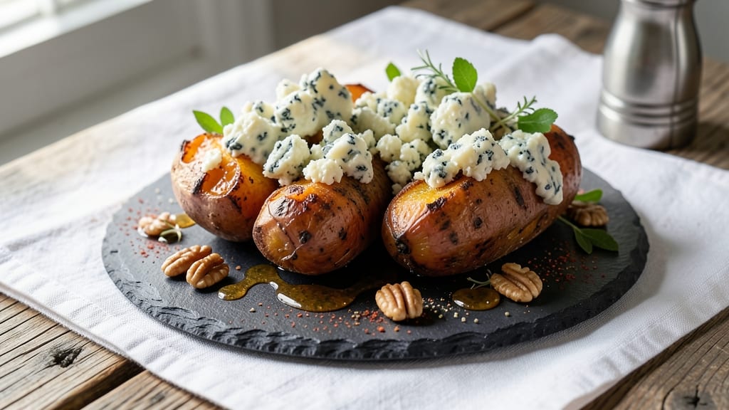 Sweet Potato Blue Cheese Recipe: Smoky-Spiced Bites with Tangy Cheese Crunch