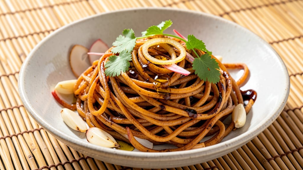 Asian Sweet Potato Noodle Recipe: Sticky-Sweet Glaze That Caramelizes Edges