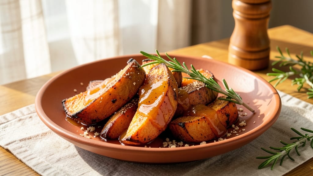 Sweet Potato, Orange Juice, and Brown Sugar Recipe: Spiced Roast with Caramelized Sweetness