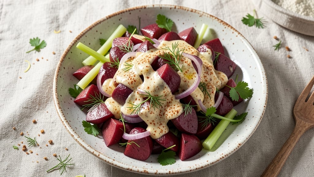 Award-Winning Red Potato Salad Recipe: Herb-Infused Crunch With No Mayo Needed
