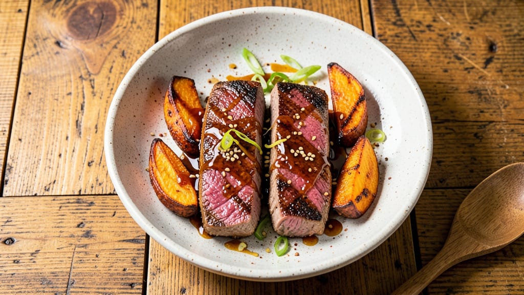 Tuna Steak and Sweet Potato Recipe: One-Pan Protein-Packed Roast